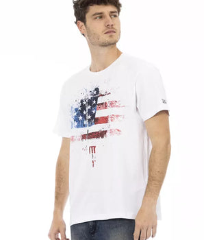 Trussardi Action White Cotton Men's T-Shirt