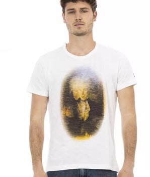 Trussardi Action White Cotton Men's T-Shirt