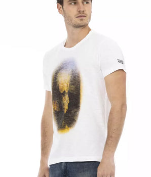 Trussardi Action White Cotton Men's T-Shirt