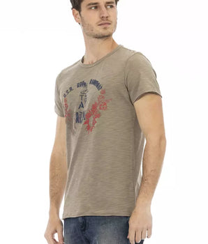 Trussardi Action Green Cotton Men's T-Shirt