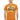 Trussardi Action Orange Cotton Mens TShirt