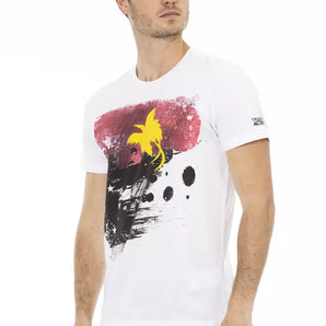 Trussardi Action White Cotton Men's T-Shirt