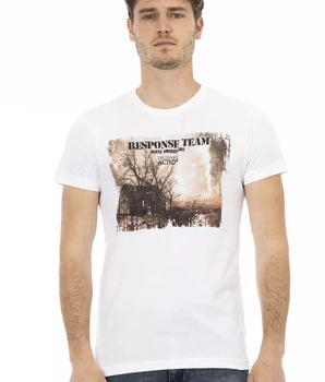 Trussardi Action White Cotton Men's T-Shirt
