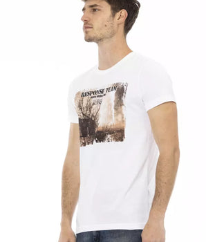 Trussardi Action White Cotton Men's T-Shirt