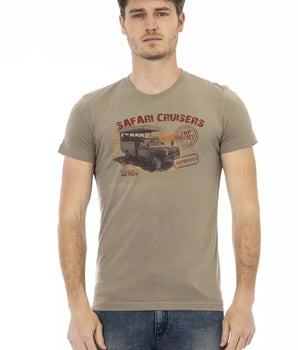 Trussardi Action Camiseta Hombre Algodón Verde