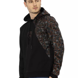 Automobili Lamborghini Black Cotton Men's Hoodie