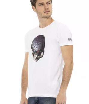 Trussardi Action White Cotton Men's T-Shirt