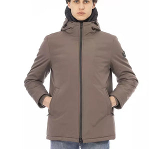 Baldinini Trend Beige Polyester Men Jacket