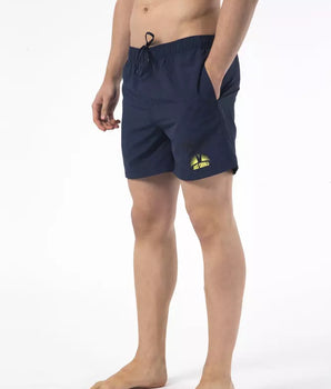 Just Cavalli Blue Nylon Men Swim Short