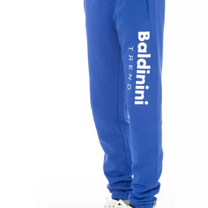 Baldinini Trend Blue Cotton Jeans &amp; Pant