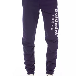 Baldinini Trend Violet Cotton Jeans &amp; Pant