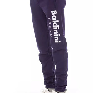 Baldinini Trend Violet Cotton Jeans &amp; Pant