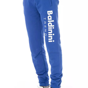 Baldinini Trend Elegant Fleece Sport Pants - Lace-Up &amp; Logo Detail