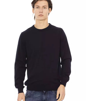 Jersey Baldinini Trend de tejido azul para hombre