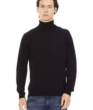 Jersey Baldinini Trend de tejido negro para hombre