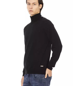 Jersey Baldinini Trend de tejido negro para hombre