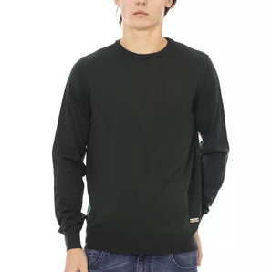 Baldinini Trend Green Fabric Men Sweater