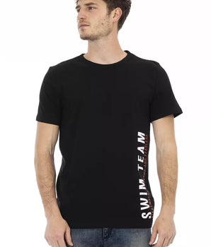 Bikkembergs Black Cotton Men T-Shirt