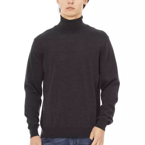 Baldinini Trend Brown Fabric Men Sweater