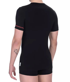 Bikkembergs Black Cotton Men's T-Shirt Bikkembergs 