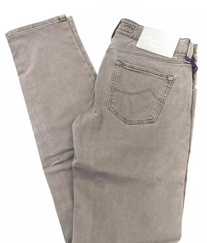 Jacob Cohen Gray Cotton Women Jeans Jacob Cohen 