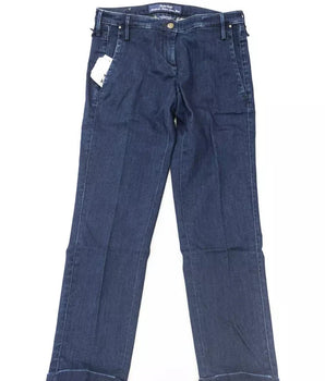 Jacob Cohen Blue Cotton Women Jeans Jacob Cohen 