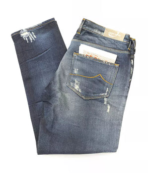 Jacob Cohen Blue Cotton Women's Jean