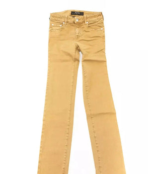 Jacob Cohen Beige Cotton Women Jeans Jacob Cohen 