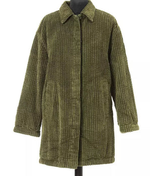 Jacob Cohen Green Cotton Women Jacket Jacob Cohen 