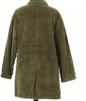 Jacob Cohen Green Cotton Women Jacket Jacob Cohen 