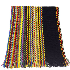 Missoni Multicolor Wool Men Scarf