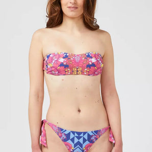 Custo Barcelona Fuchsia Polyester Women Bikini