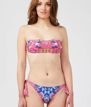 Custo Barcelona Fuchsia Polyester Women Bikini