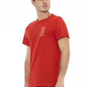 Bikkembergs Red Cotton Men T-Shirt