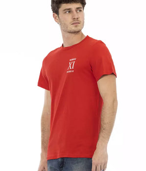 Bikkembergs Red Cotton Men T-Shirt