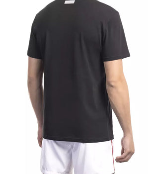 Bikkembergs Black Cotton Men T-Shirt