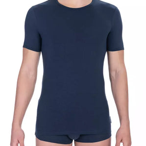 Bikkembergs Blue Cotton Men T-Shirt