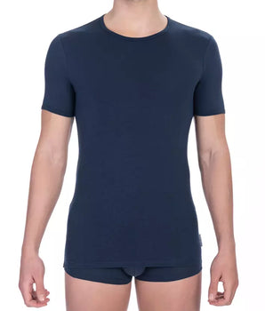 Bikkembergs Blue Cotton Men's T-Shirt