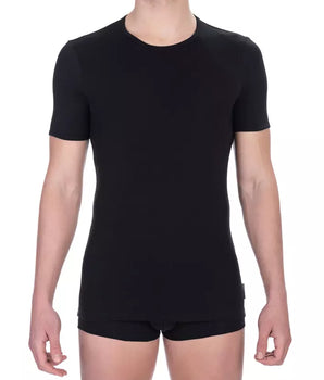 Bikkembergs Camiseta Hombre Algodón Negra