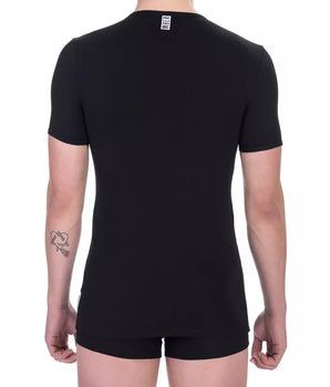 Bikkembergs Camiseta Hombre Algodón Negra