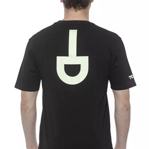 Tond Black Cotton Men T-Shirt