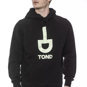 Tond Black Cotton Men Sweater