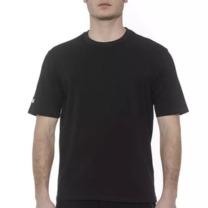 Tond Black Cotton Men T-Shirt