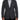 Dolce & Gabbana Elegant Gray Wool Blazer with Bee Crown Embroidery