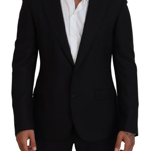 Dolce & Gabbana Elegant Single-Breasted Wool Blend Blazer