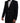 Dolce & Gabbana Black Wool Stretch Slim Fit Jacket Blazer