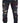 Dolce & Gabbana Black Multicolor Print Tattered Denim Jeans