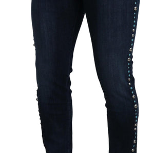 Dolce &amp; Gabbana Studded Opulence Denim Jeans