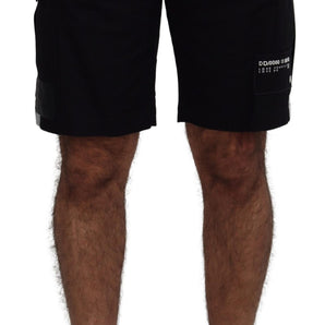 Dolce &amp; Gabbana Elegant MainLine Black Shorts