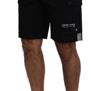 Dolce &amp; Gabbana Elegant MainLine Black Shorts